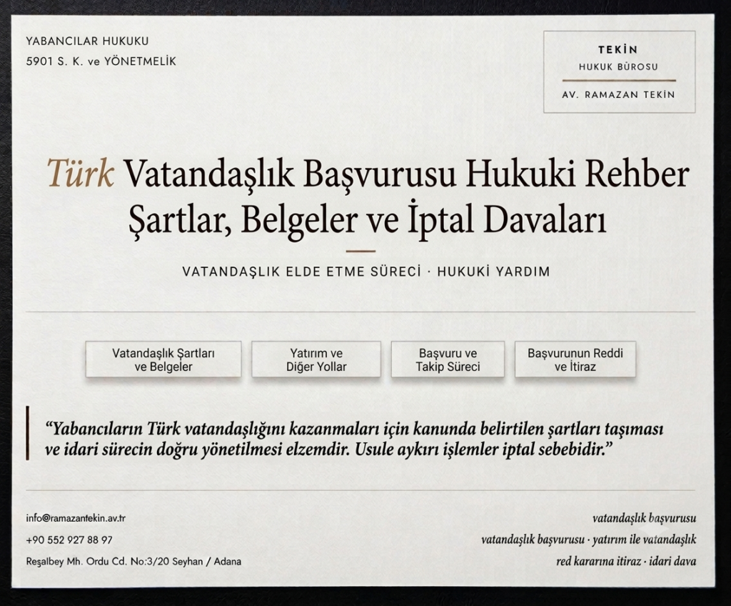 Türk Vatandaşlık Başvurusu