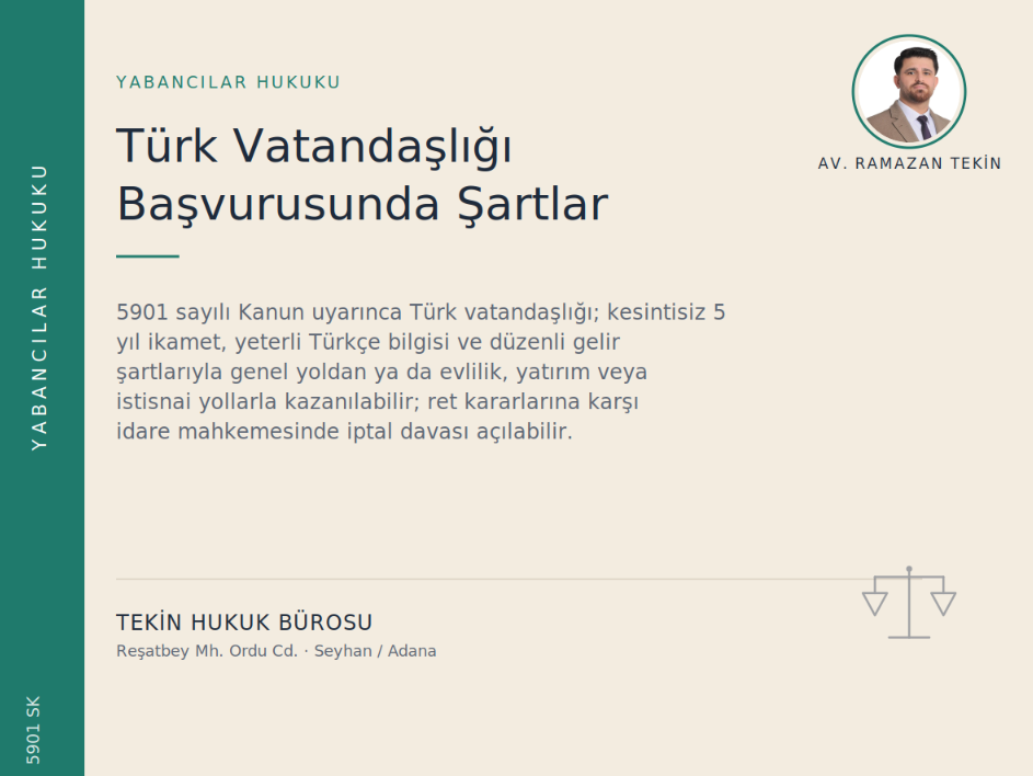 Türk Vatandaşlık Başvurusu
