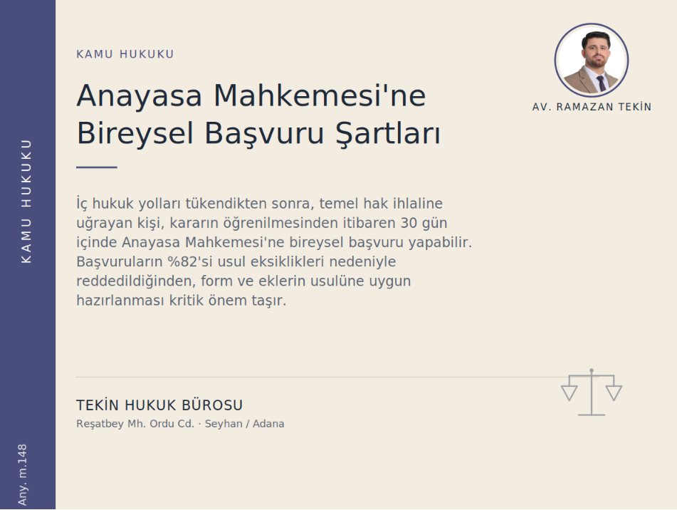 bireysel başvuru